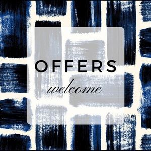 All offers are welcome!!